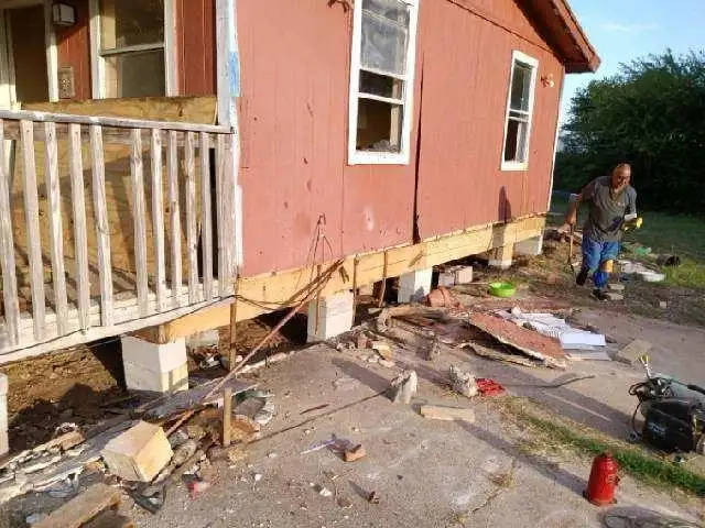 Tomball, TX home — foundation repair
