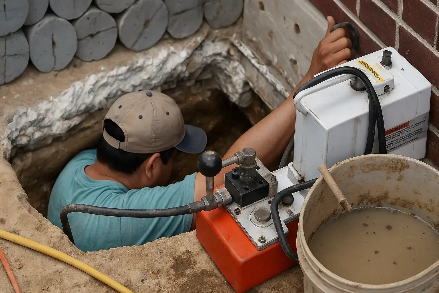 Foundation inspection and written estimate in Houston — FNF Foundation Repair