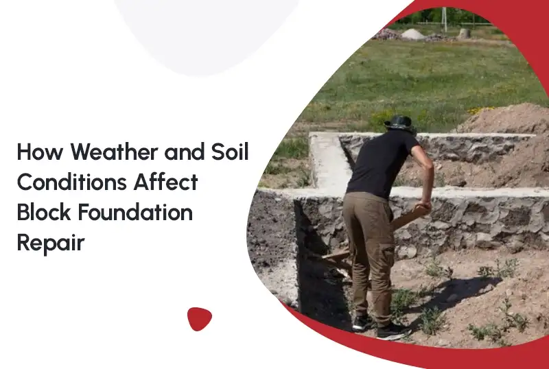 How Weather and Soil Conditions Affect Block Foundation Repair — FNF Foundation Repair