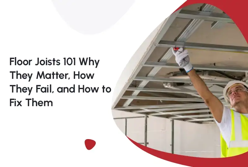 Floor Joists 101: Why They Matter, How They Fail, and How to Fix Them — FNF Foundation Repair
