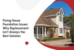 fixing house foundation