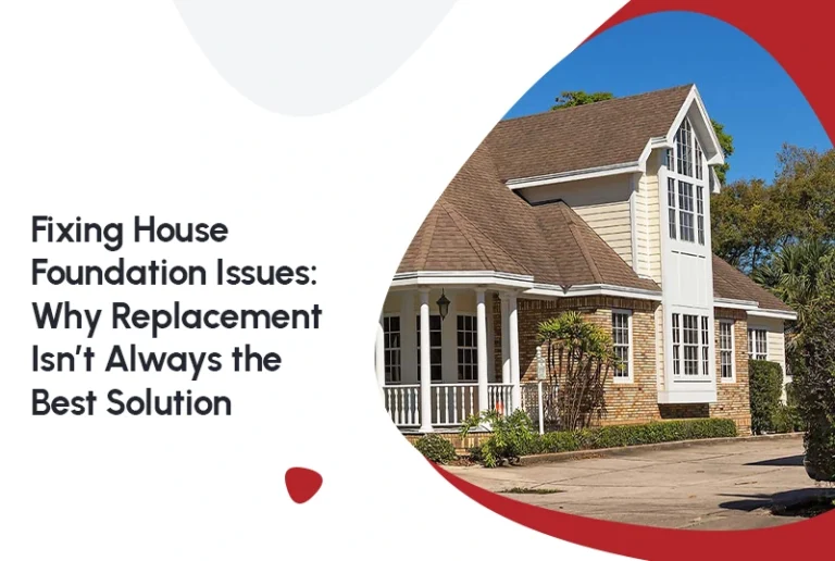 fixing house foundation