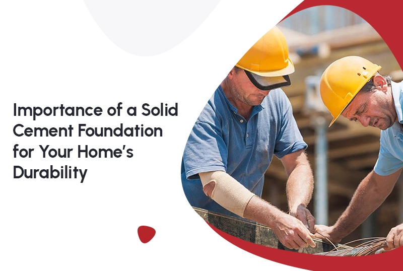 cement foundation