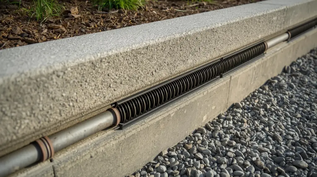 retaining wall drainage