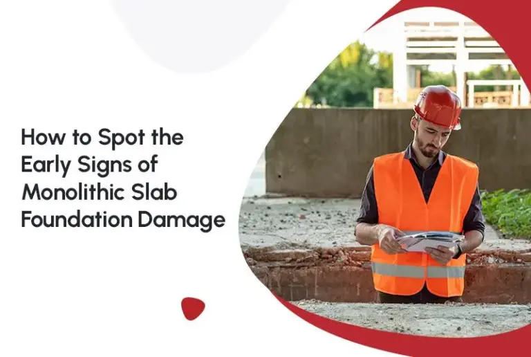 How to Spot the Early Signs of Monolithic Slab Foundation Damage