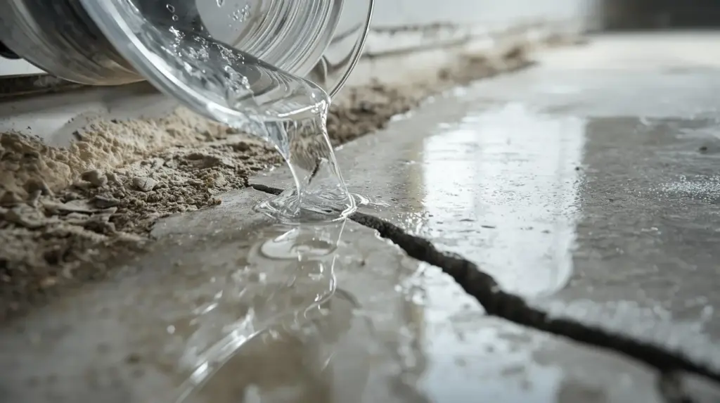 cracks in foundation slabs