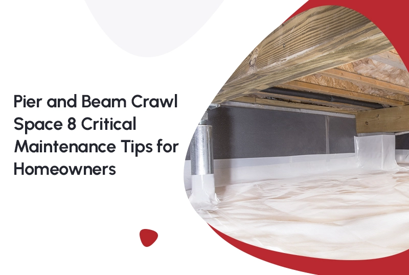 Pier and Beam Crawl Space