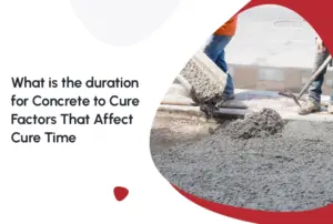 duration for Concrete to Cure