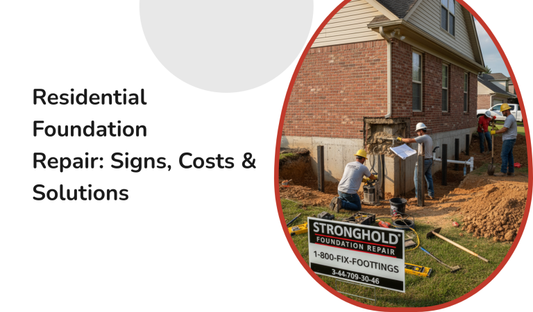 Residential foundation repair - professional foundation repair service