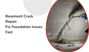 basement crack repair - professional foundation repair service