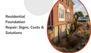 Residential foundation repair - professional foundation repair service