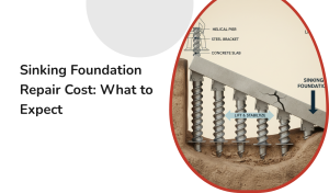 sinking foundation repair cost - professional foundation repair service