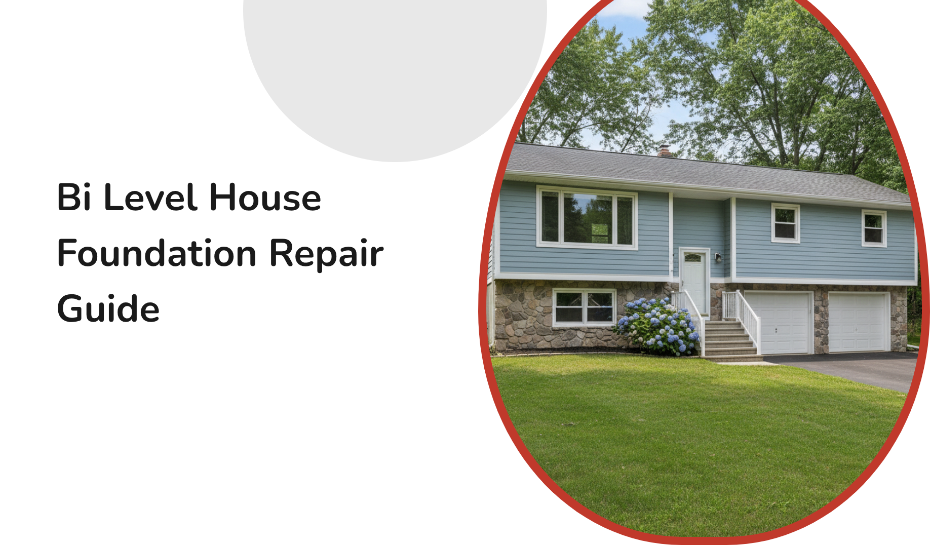 bi level house - professional foundation repair service